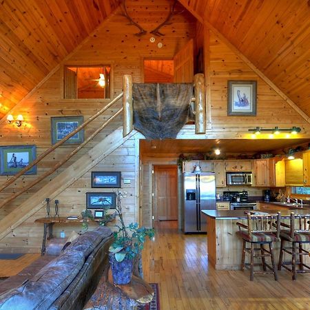 The View Sweeping Mountain Views Gas Fireplace Game Room Hot Tub Блу-Ридж Экстерьер фото