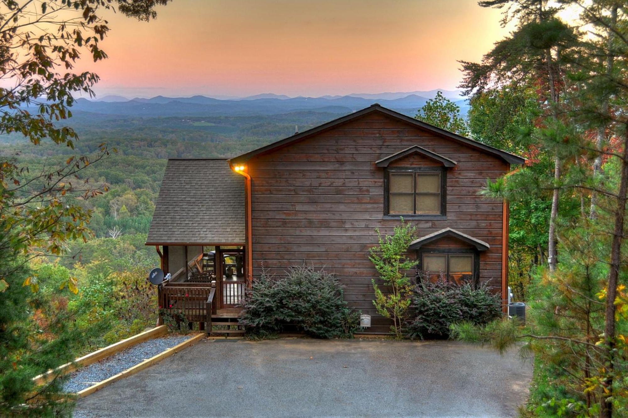 The View Sweeping Mountain Views Gas Fireplace Game Room Hot Tub Блу-Ридж Экстерьер фото